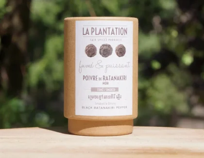 Rūkyti Juodieji Ratanakiri pipirai LA PLANTATION, 50g dėžutė
